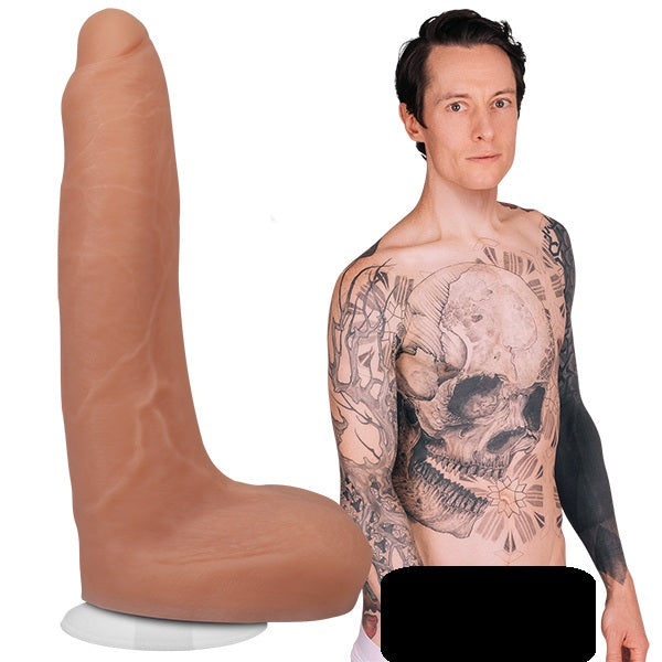 Doc Johnson Signature Cocks - Owen Gray 9" ULTRASKYN Cock Vac-U-Lock Suction Cup Dildo