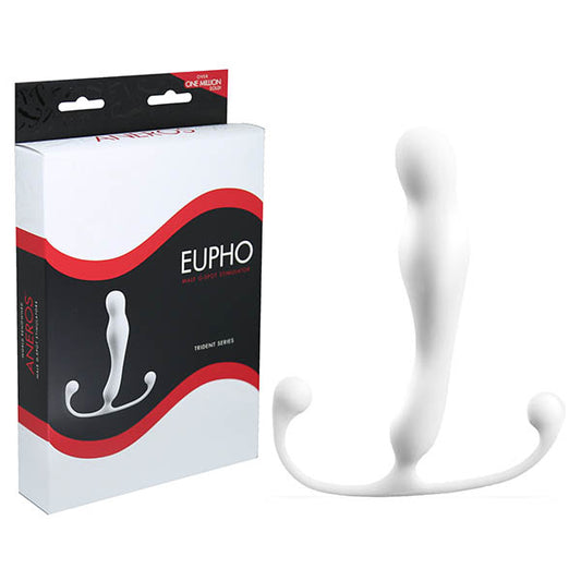 Aneros Eupho Trident - White Prostate Massager