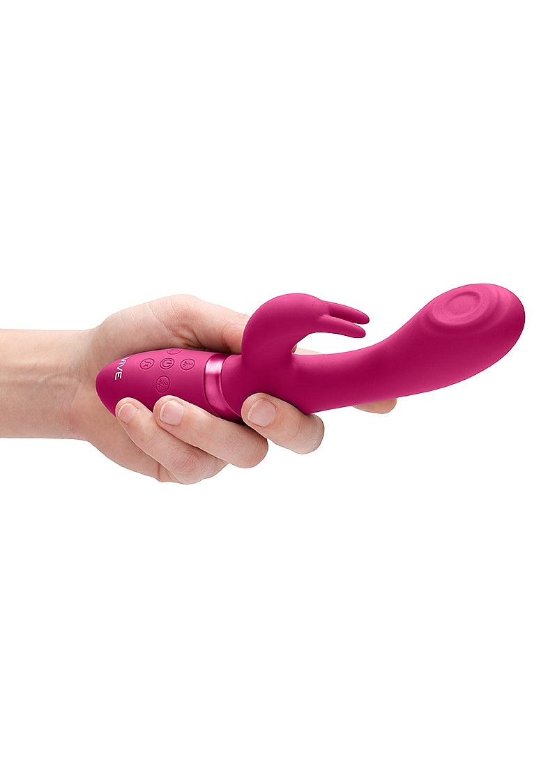 Shots Toys | VIVE Cato Pulse Wave G-Spot Rabbit Vibrator Pink