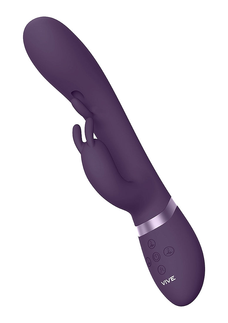 Shots Toys | VIVE Tama Flickering Rabbit Vibrator Purple