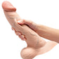 COTR | B-Vibe Slipskin Realistic Silicone Dildo - 7" Girthy Cream