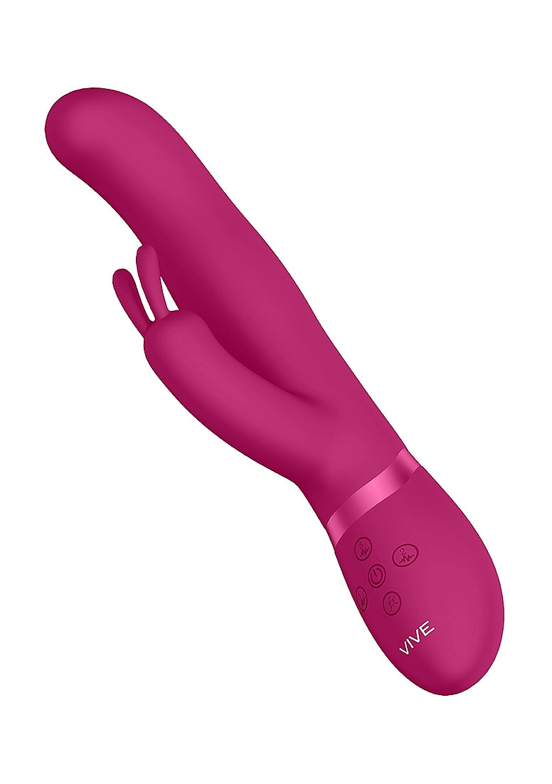 Shots Toys | VIVE Izara Rotating Beads G-Spot Rabbit Vibrator Pink