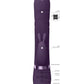 Shots Toys | VIVE Nari Vibrating and Rotating Beads, G-Spot Rabbit Vibrator Purple