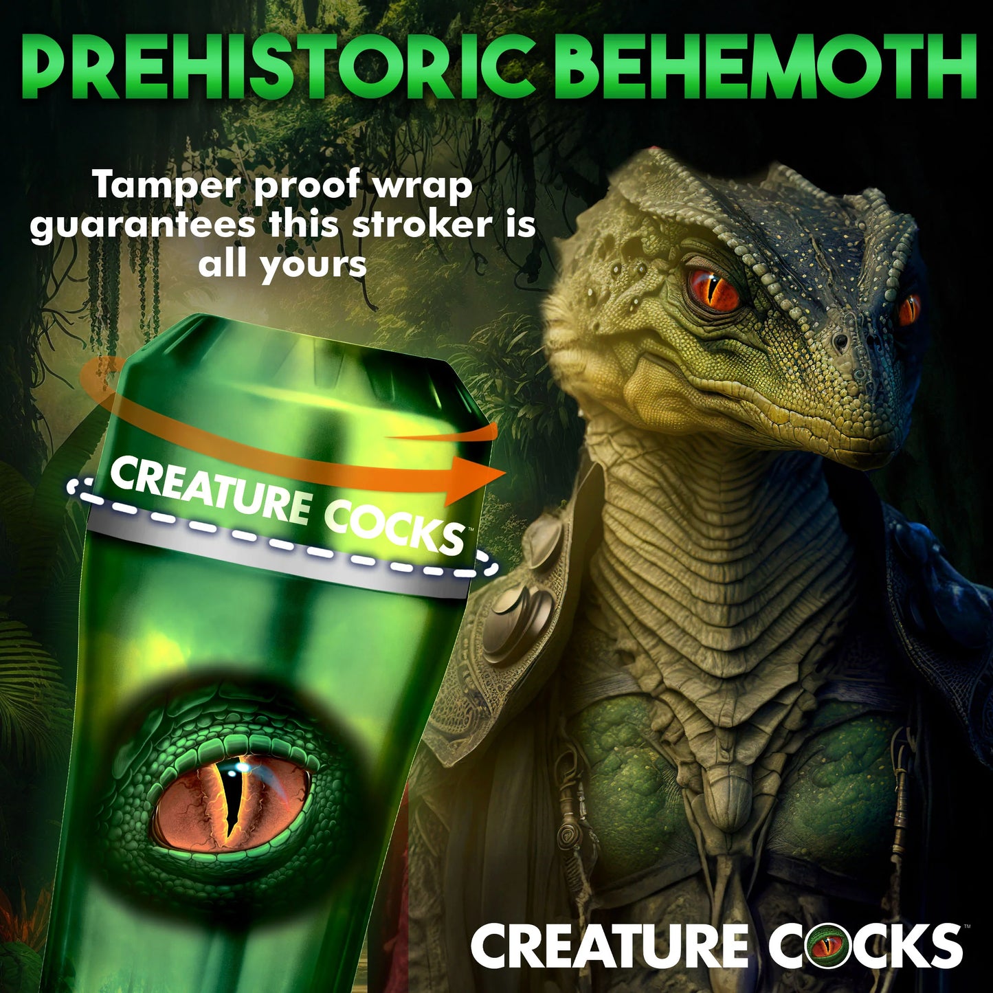 Creature Cocks Raptor Reptile Stroker Masturbator