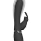 Shots Toys | VIVE Taka Automatic Inflatable Rabbit Vibrator Black