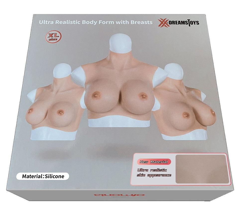 St Rubber | XX-DreamsToys Ultra Realistic Breast Form Size XL