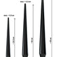 Orion | You2Toys Super Long Flexible Butt Plug Set Super Long Flexible Butt Plug Black