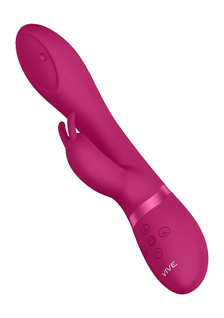 Shots Toys | VIVE Mira Spinning G-Spot Rabbit Vibrator Pink