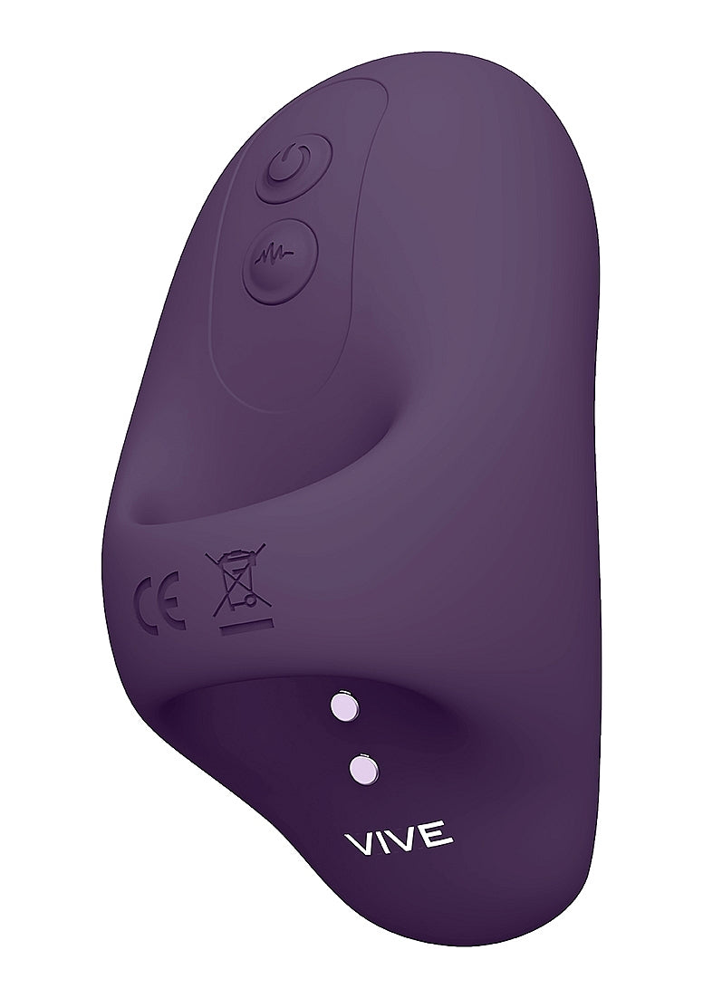 Shots Toys | VIVE Hana Ergonomic Clitoral Finger Vibrator Purple