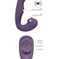 Shots Toys | VIVE Zaki Air Wave Pulse Wave & G-Spot Vibrator Purple