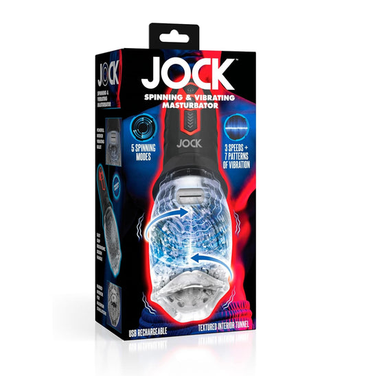 Curve Toys | JOCK Spinning & Vibrating Masturbator