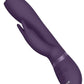 Shots Toys | VIVE Nilo - Rechargeable Rabbit Vibrator w/ Swirling Tip Purple