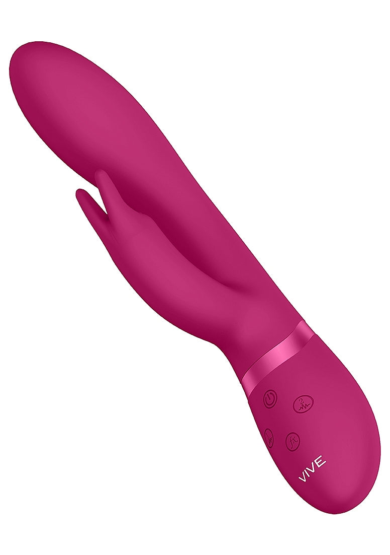 Shots Toys | VIVE Zosia Classic G-Spot Rabbit Vibrator USB Rechargeable Pink