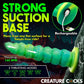 Creature Cocks Squirmer - Green 22.3cm USB Rechargeable Thrusting Fantasy Dildo