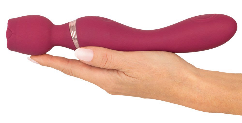 Orion | Rose Thumping Wand Vibrator