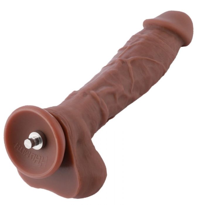 HiSmith - 9" Silicone Brown Dildo (KlicLok)