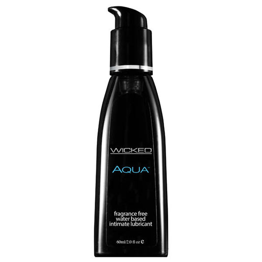 Wicked Aqua Water Based Lubricant 2oz/60ml