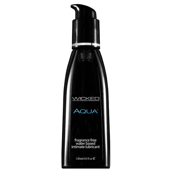 Wicked Aqua Water Based Lubricant 4oz/120ml