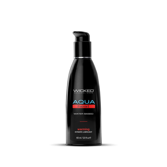 Wicked Aqua Heat - Warming Water Based Lubricant 2oz/60ml