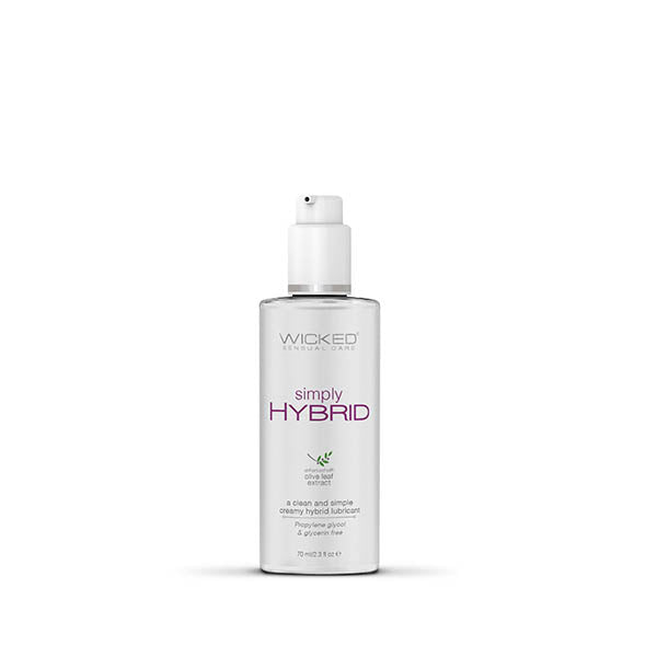 Wicked Simply Hybrid - Water & Silicone Blended  Lubricant 70ml