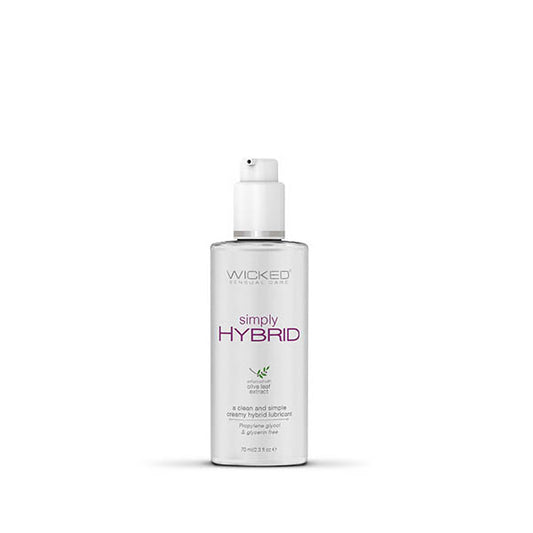 Wicked Simply Hybrid - Water & Silicone Blended  Lubricant 70ml