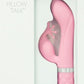 Pillow Talk Kinky Dual Massager Rabbit Vibrator w Swarovski Crystal Button Pink