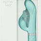 Pillow Talk Kinky Dual Massager Rabbit Vibrator w Swarovski Crystal Button Teal