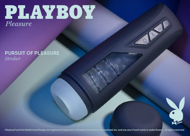 Playboy Pleasure PURSUIT OF PLEASURE USB Rechargeable Vibrating Stroker