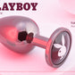 Playboy Pleasure TUX - Large Metal 9.6 cm Large Butt Plug