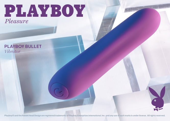 Playboy Pleasure PLAYBOY BULLET Purple 9cm USB Rechargeable Bullet Vibrator