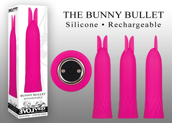 Evolved Bullet Buddy Pink 10.5cm USB Rechargeable Bullet Vibrator