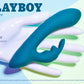 Playboy Pleasure LIL RABBIT Deep Teal 14.6cm USB Rechargeable Rabbit Vibrator