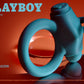 Playboy Pleasure BUNNY BUZZER Green USB Rechargeable Vibrating Cock Ring