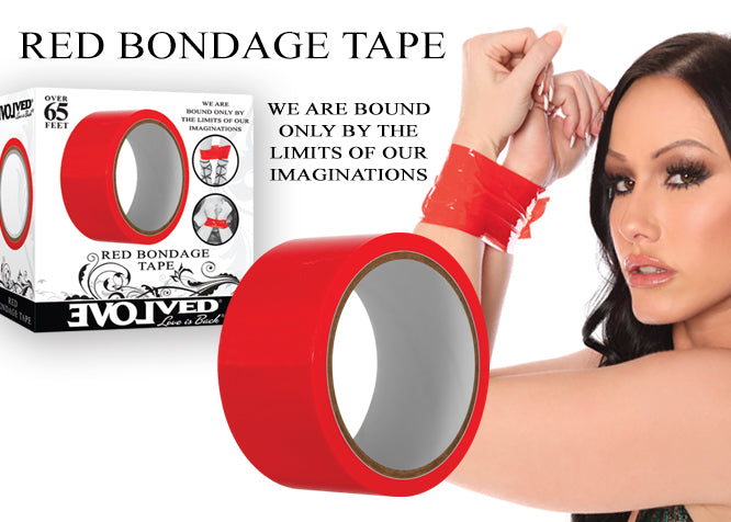 Evolved Red Bondage Tape - 20 metre length