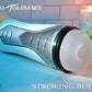 Zero Tolerance STROKING BUDDY White USB Rechargeable Vibrating Thrusting Stroker