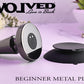 Evolved BEGINNER METAL PLUG Black Chrome 11.2cm USB Rechargeable Vibrating Butt Plug