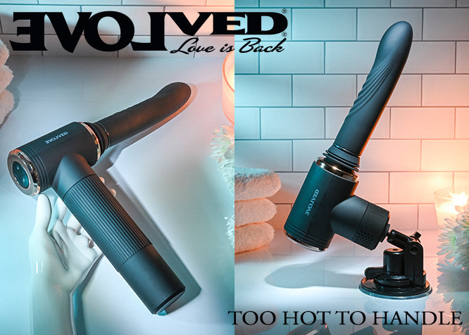 Evolved TOO HOT TO HANDLE Thrusting Vibe with Stand