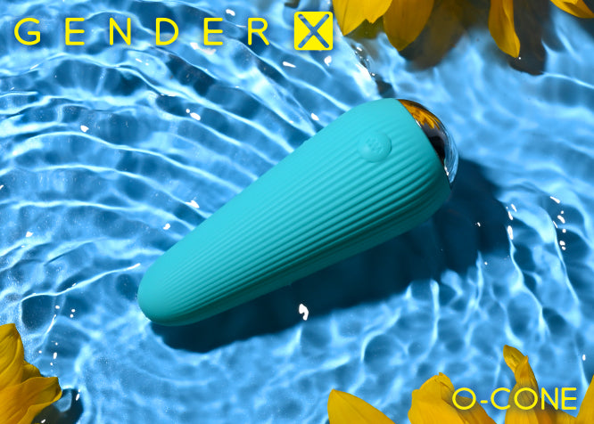 Gender X O-CONE Blue 10.8cm (4.25") USB Rechargeable Bullet Vibrator