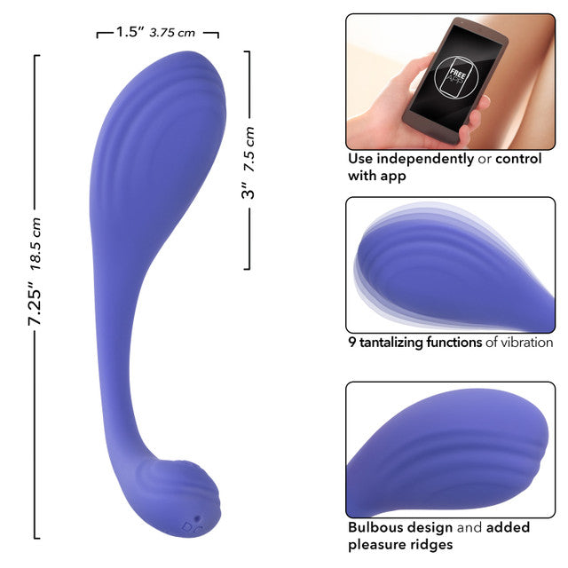 CalExotics Connect™ Kegel Exerciser - App Control Kegel Vibrator