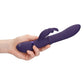 Shots Toys | VIVE Halo G-Spot Rabbit Vibrator with Stimulating Ring Purple