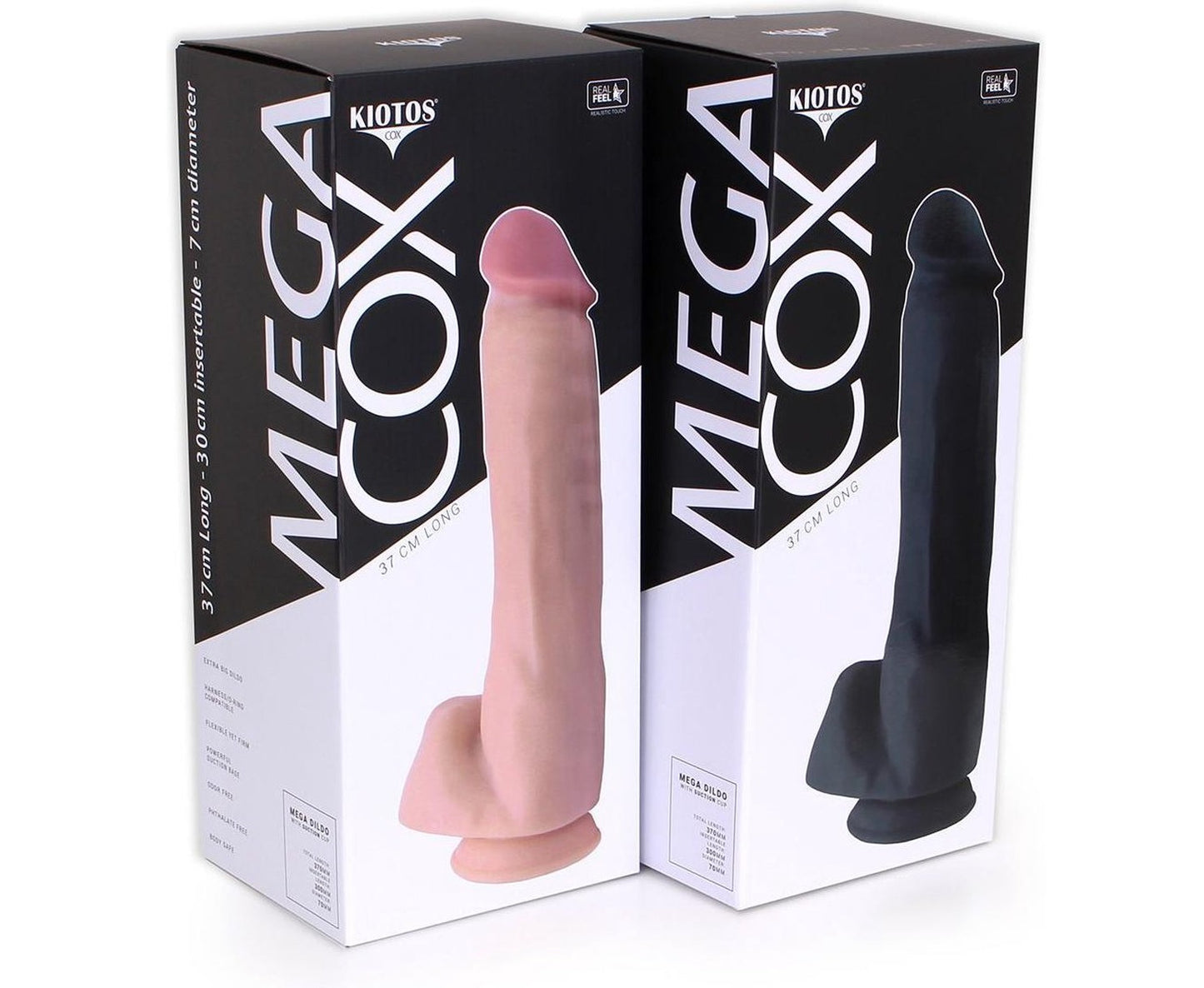 O-Products | Kiotos Cox MEGA XXL Dildo 37cm x 8cm Black 01