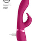 Shots Toys | VIVE Cato Pulse Wave G-Spot Rabbit Vibrator Pink