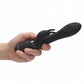 Shots Toys | VIVE Mira Spinning G-Spot Rabbit Vibrator Black