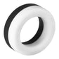 Forto F-19: 100% Liquid Silicone 2 Tone Cock Ring C-Ring