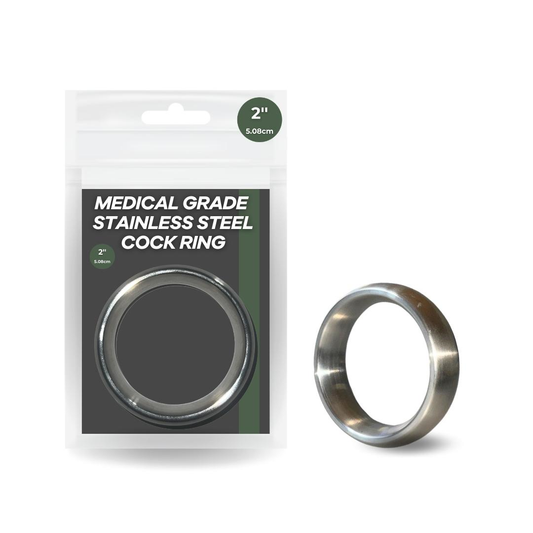 AAPD | 2" Medical Grade Stainless Steel Cock Ring