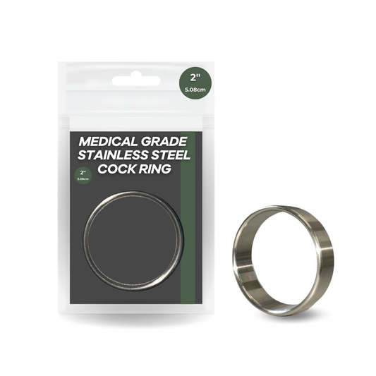 AAPD | 2" Medical Grade Stainless Steel Cock Ring