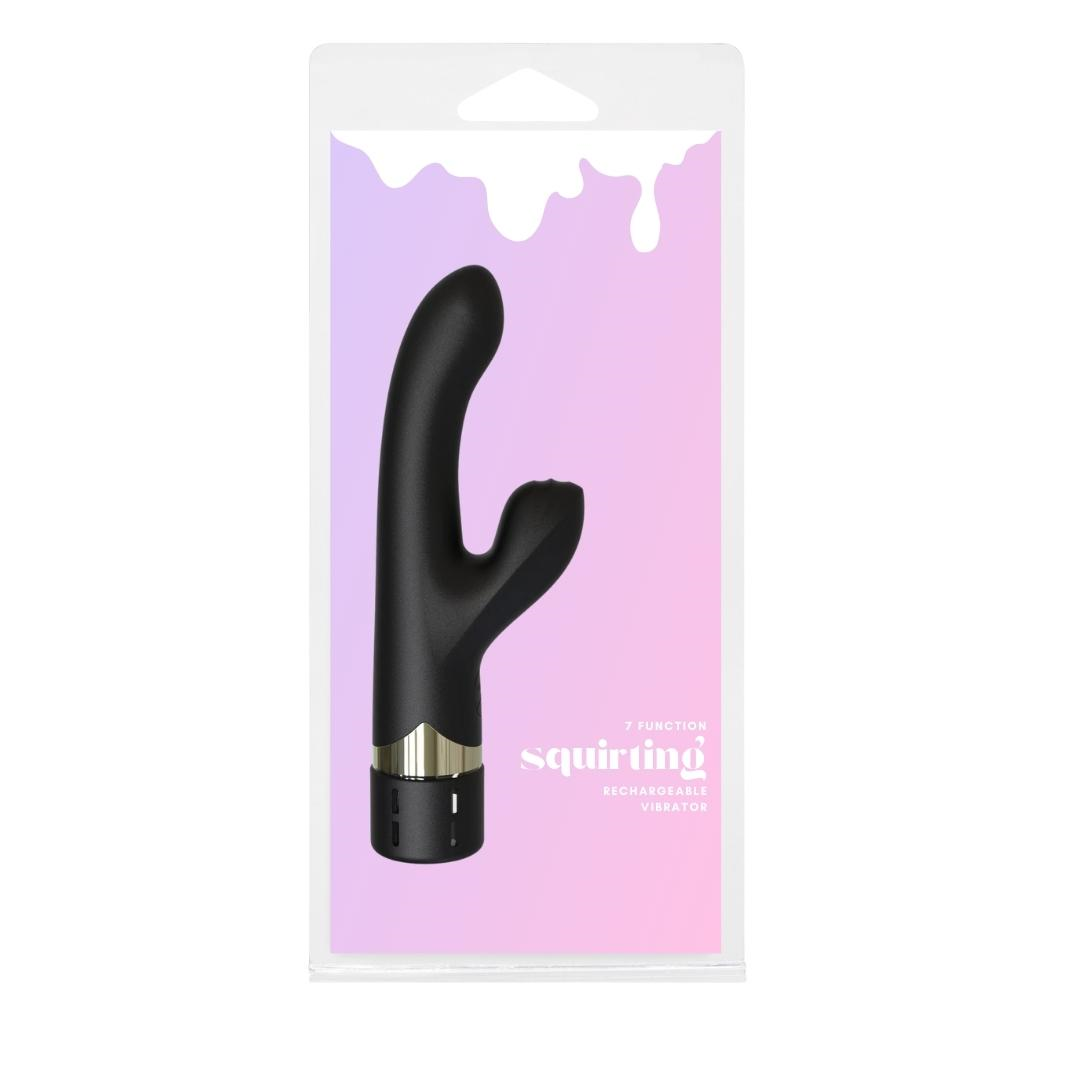 AAPD Squirting Vibrator Black