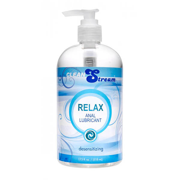 CleanStream Relax Anal Desensitising Lubricant 518ml Pump Bottle