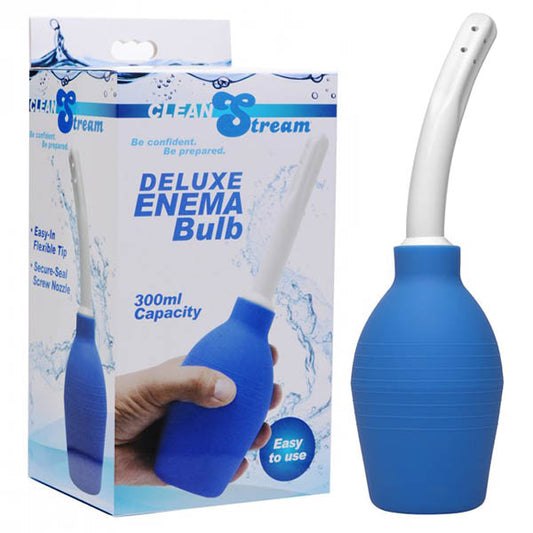 CleanStream CleanStream Deluxe Enema Bulb Blue Douche