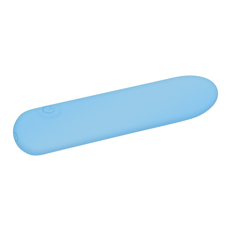 Adam & Eve Eve's Silky Sensations USB Rechargeable Bullet Vibrator Blue 9.4cm